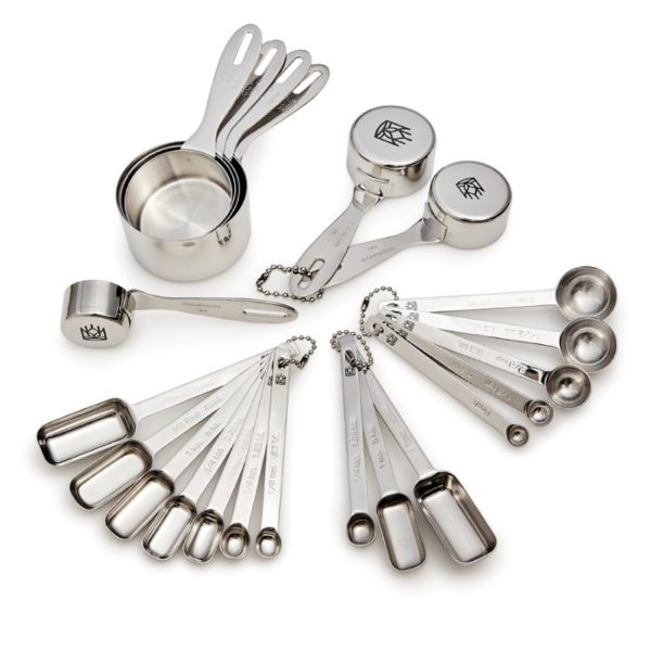 Measuring Cups and Complete Spoon Set